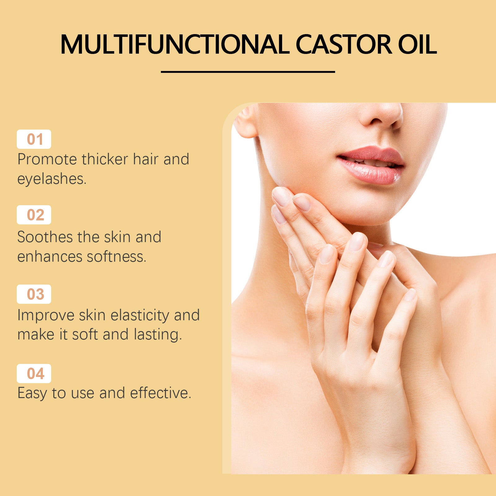 Organic Castor Oil — Hair, Eyebrows, Eyelashes & Skin Moisturizer | 100ml — Prime Trend Market