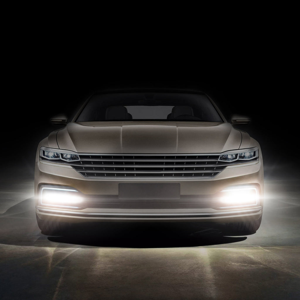 LED Daytime Running Lights for Cars — COB DRL Strip, IP45 Waterproof, 12V, 2Pcs — Eliza & Tuan