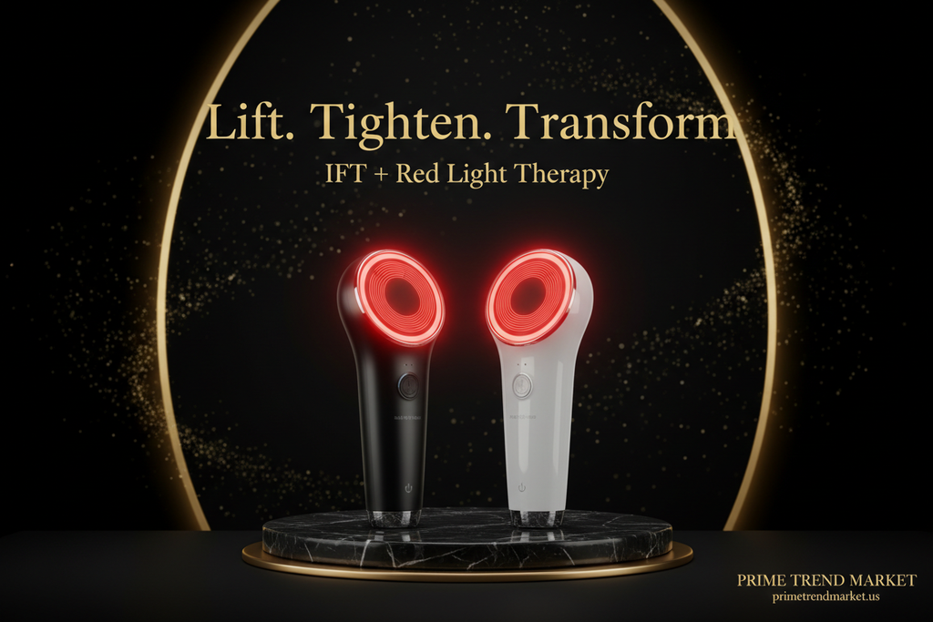 IFT Red Light Face & Neck Lifting Massager — Prime Trend Market