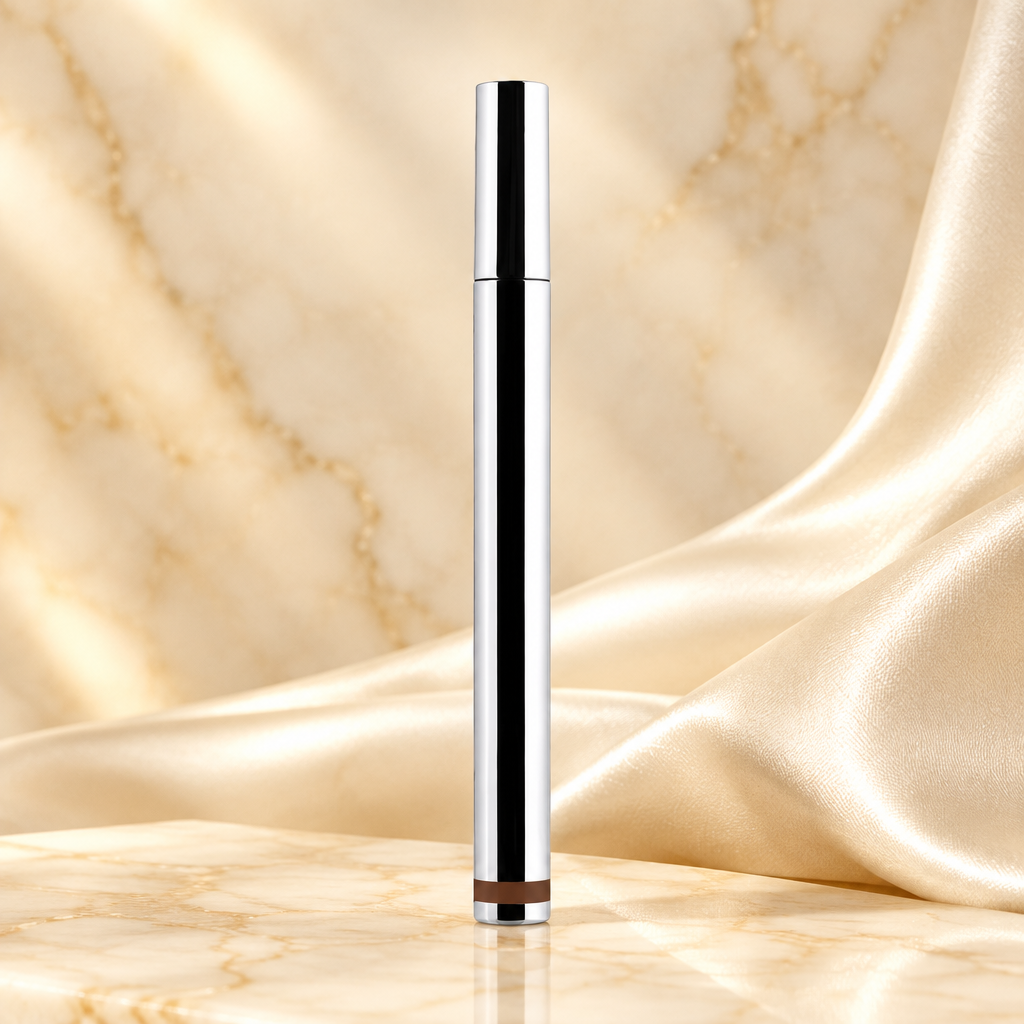Dark brown peel-off lip liner