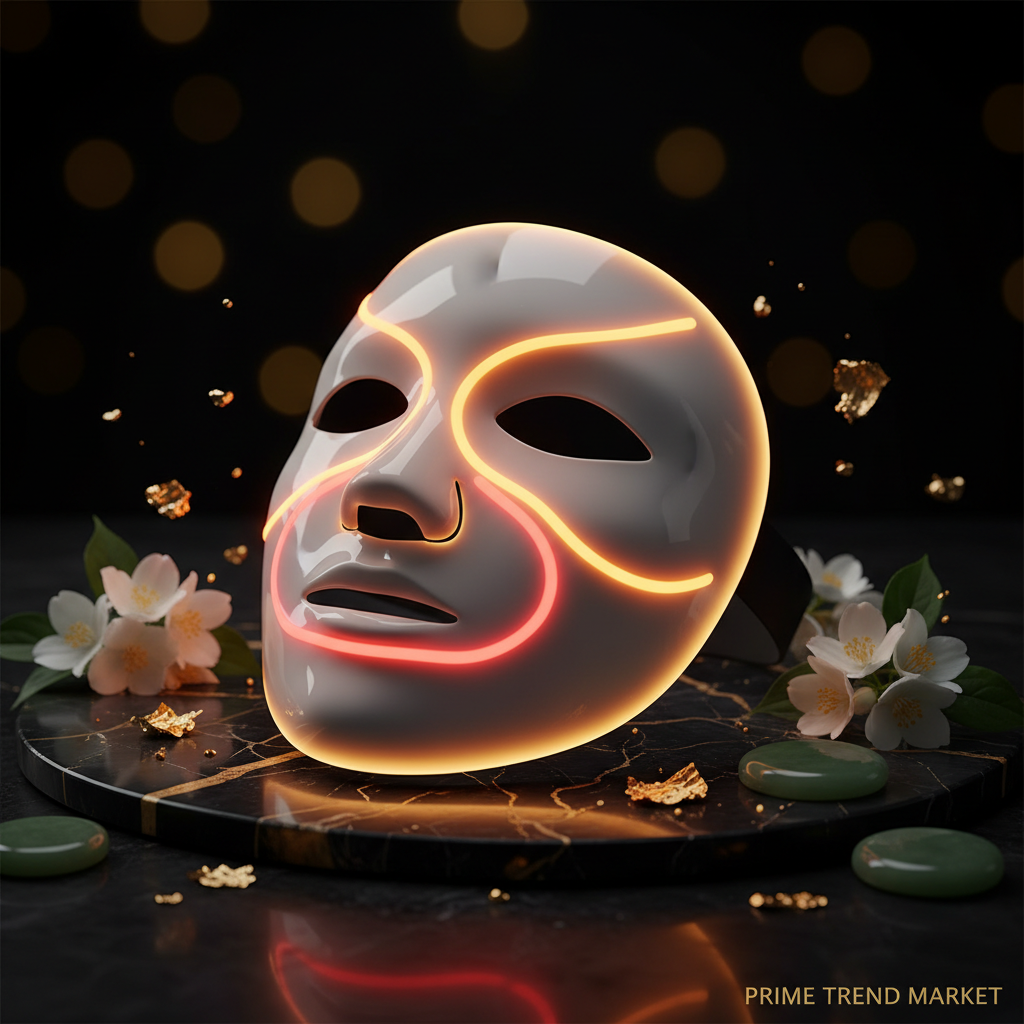 4-in-1 Flexible LED Light Therapy Face Mask | Quadruple Wavelength Photon Skin Rejuvenation — Prime Trend Market