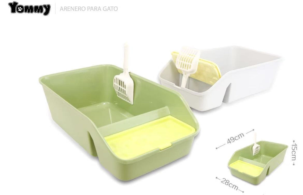 Premium Small Square Cat Litter Box — Modern Minimalist Design, Easy Clean, Fast Shipping — Prime Trend Market