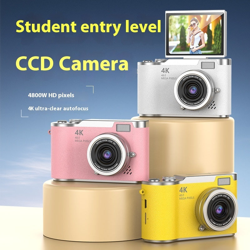 FlipShot™ HD Flip-Screen Vlog Camera — Entry-Level Digital Cam in 14 Pastel Colors — Prime Trend Market