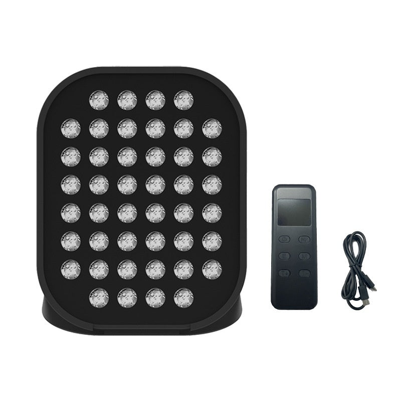 Large-Panel Red & Blue LED Light Therapy Device — Professional Acne & Skin Rejuvenation Treatment — Eliza & Tuan