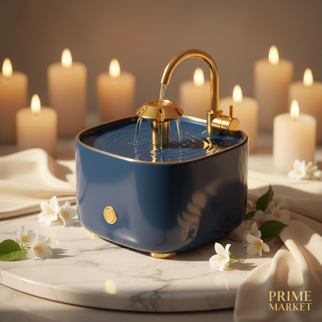 Luxury Automatic Circulation Cat Water Fountain — Smart USB, 7 Colors & Filter Bundle — Prime Trend Market