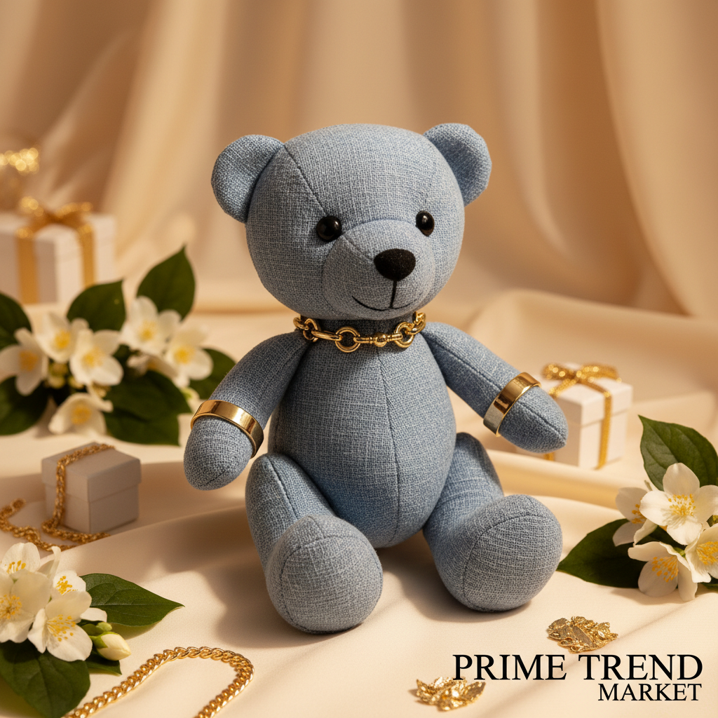 PawBear Luxury Teddy Bear Plush Toy – Ultra-Soft Comfort Doll for Dogs & Cats | 3 Colors — Prime Trend Market
