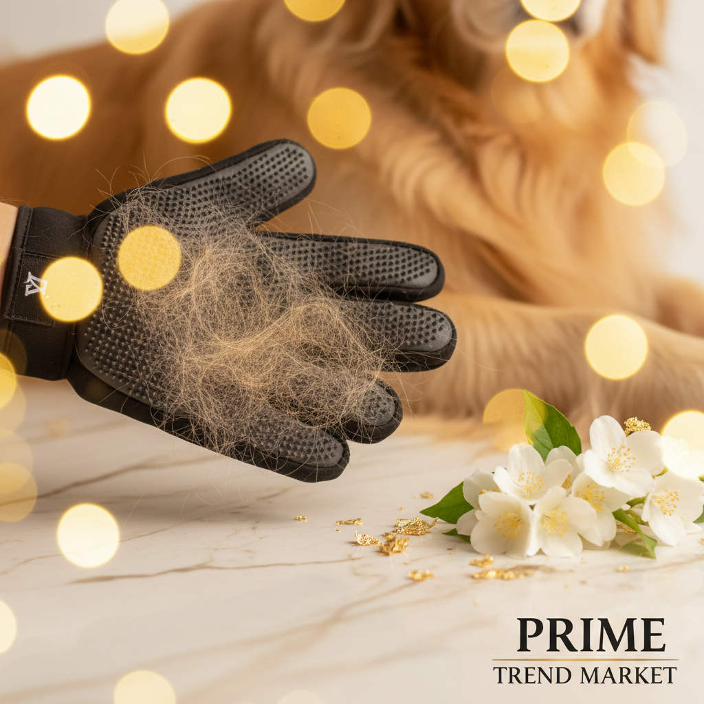 Pet Shed Control Bundle | 300W Hair Vacuum + Deshedding Glove — Prime Trend Market