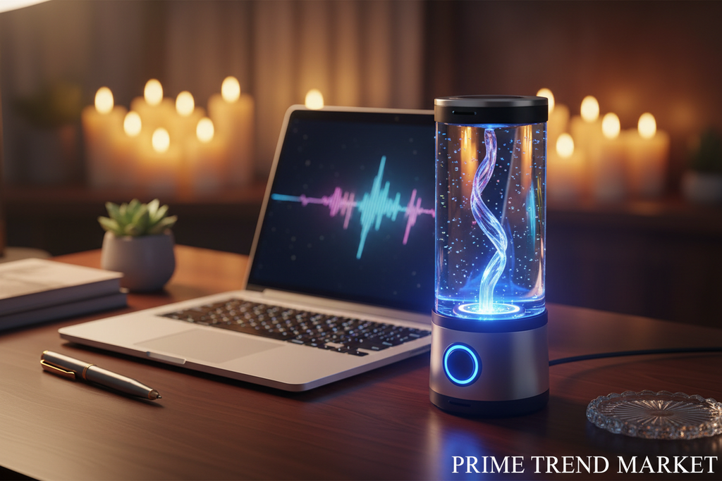 Dancing Water LED Speaker — Color-Synced Fountain Lights & 3D Surround Sound — Prime Trend Market