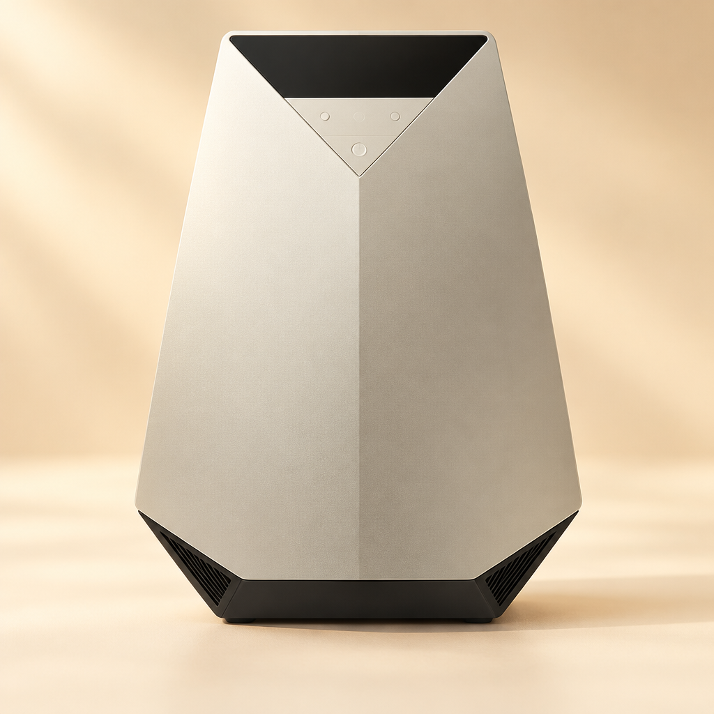 Desktop air purifier