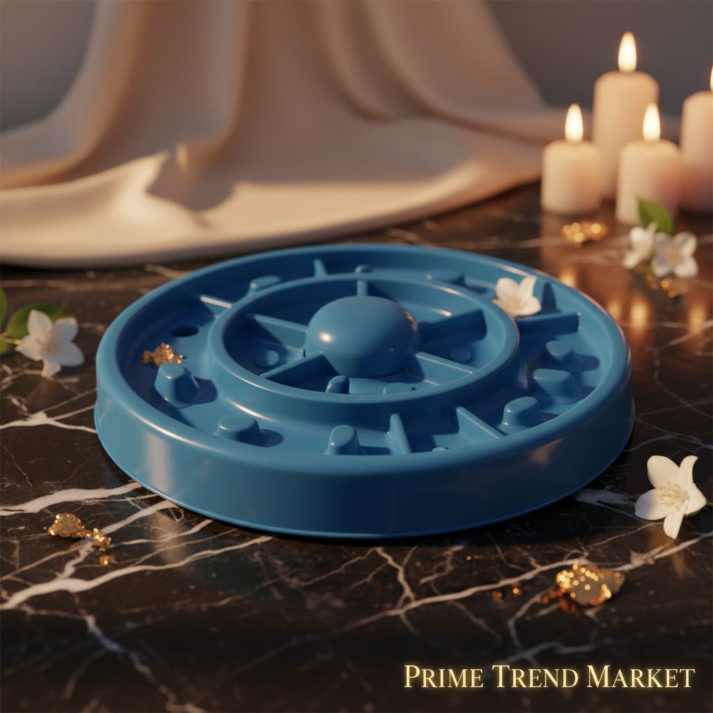Luxury Dog IQ Puzzle Toy & Slow Feeder Treat Dispenser — BPA-Free, 3 Colors — Prime Trend Market