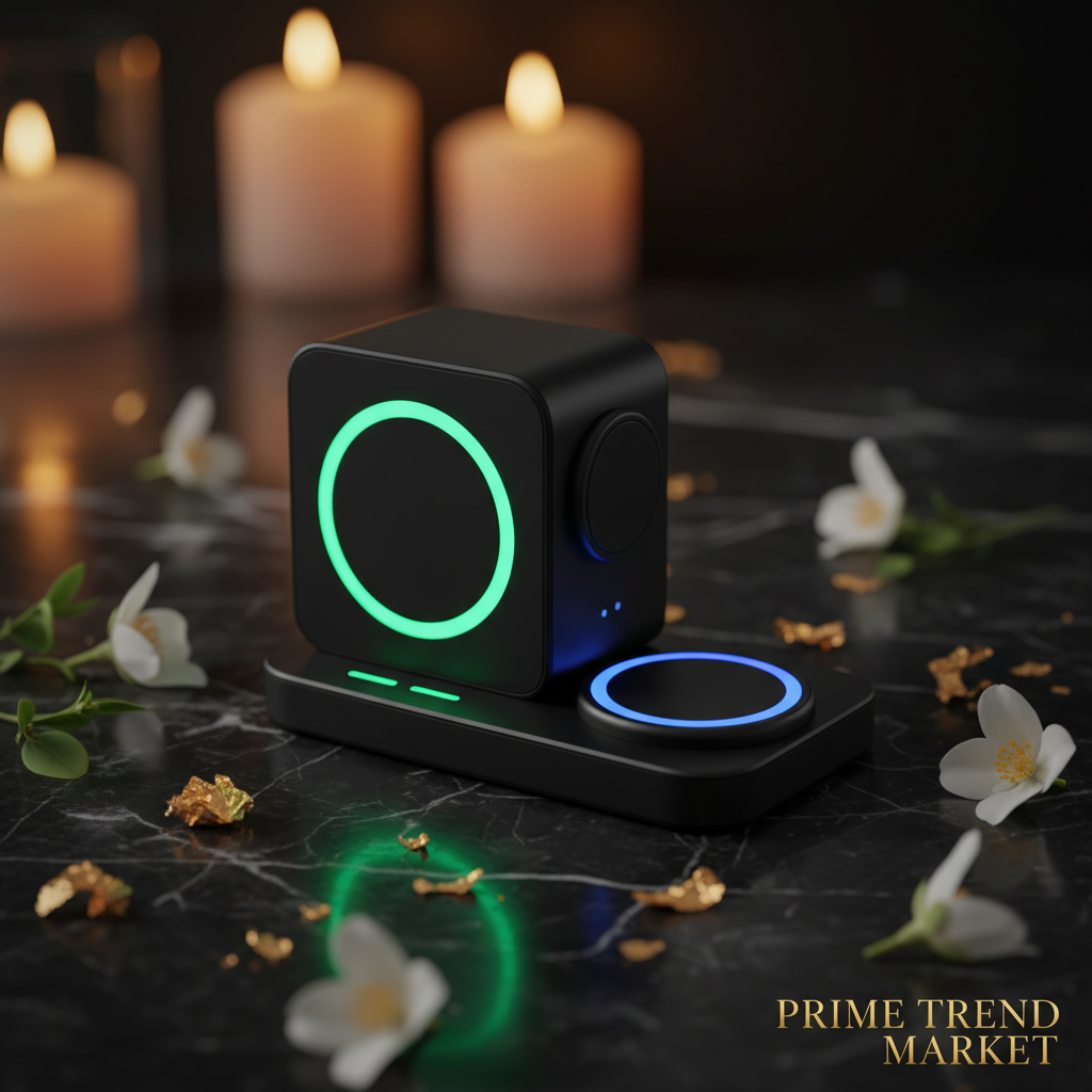 Desktop 3-in-1 Wireless Charger Station — iPhone, Apple Watch & AirPods — Prime Trend Market