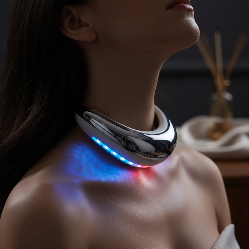 Dual Neck Massager Bundle - LED Close-up