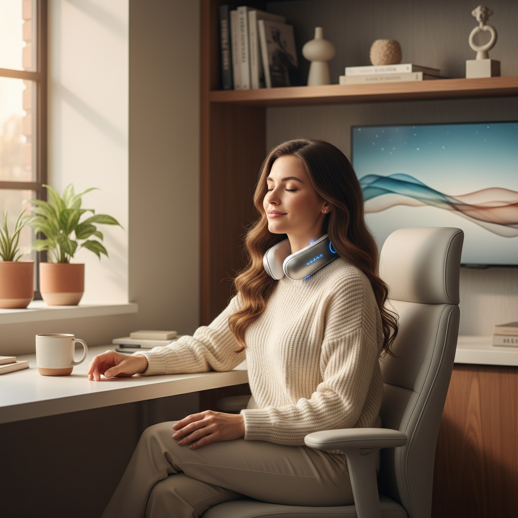 Dual Neck Massager Bundle - Office Lifestyle