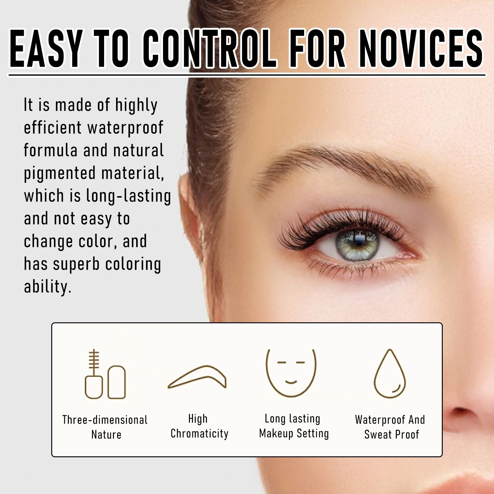 Peel-Off Eyebrow Dye Gel – Natural 3D Volumetric Brow Tattoo | Waterproof, Sweat-Proof & Long-Lasting — Prime Trend Market