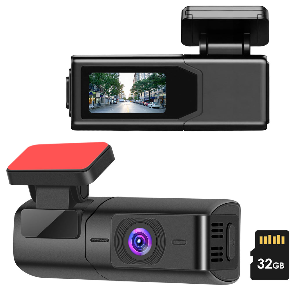 2K HD WiFi Front Dash Cam | Night Vision | App Control | 32G MMC | 140° Wide Angle — Prime Trend Market