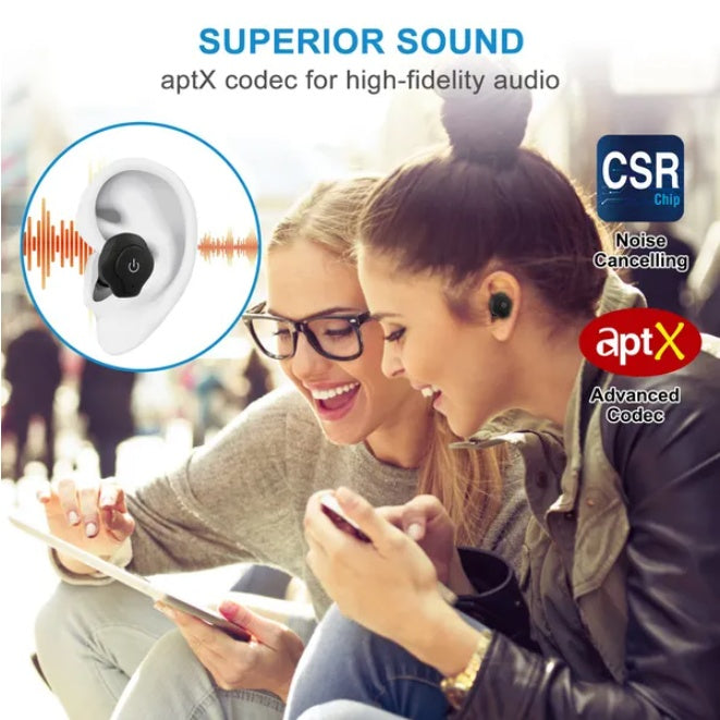 IP44 Waterproof In-Ear Stereo Headphones — Sport Earphones with Mic — Prime Trend Market