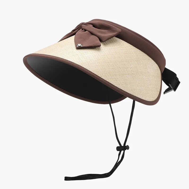Adjustable Sun Visor with Bow