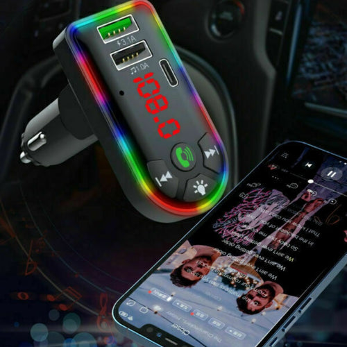 Car Bluetooth 5.0 FM Transmitter | MP3 Player | 3.1A Fast Charger | Radio Adapter — Prime Trend Market