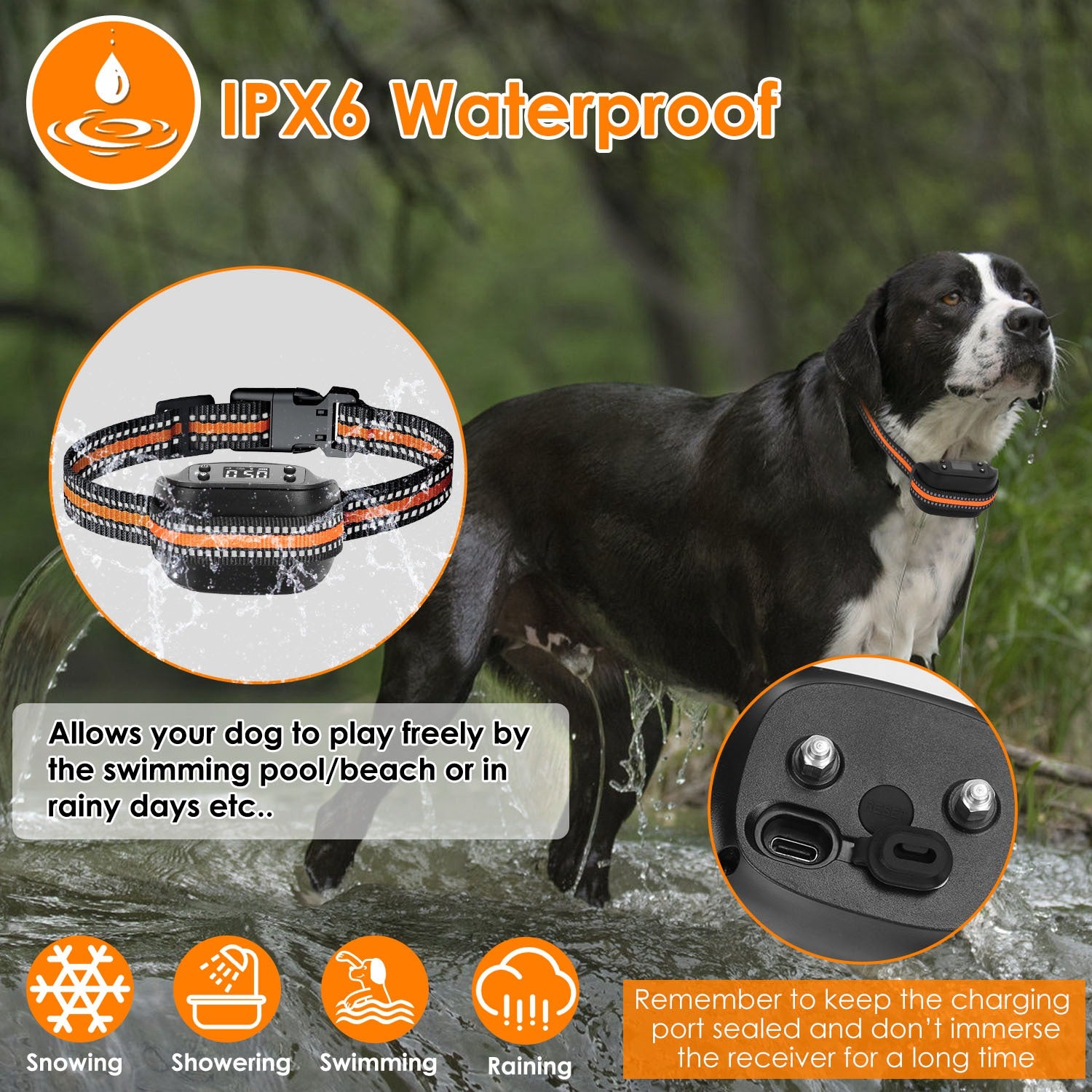 2-in-1 Dog GPS Fence Tracker & Wireless Collar — IPX6 Waterproof, 760 Acres, iOS Compatible — Prime Trend Market