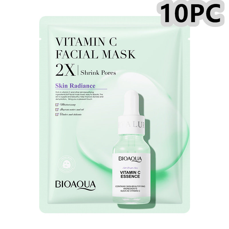Luxury Korean Face Sheet Mask Bundle — Collagen, Centella, Hyaluronic Acid & Vitamin C Skin Glow Set — Prime Trend Market