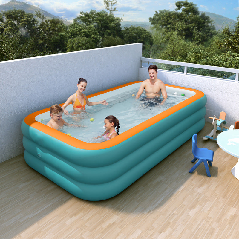 Luxury Summer Inflatable Pool – Outdoor Foldable Swimming Pool — Eliza & Tuan