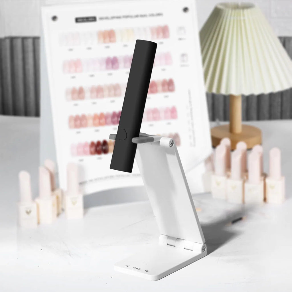 Mini UV LED Nail Lamp – Portable Cordless Gel Nail Dryer | Handheld with Foldable Stand, USB Rechargeable — Prime Trend Market