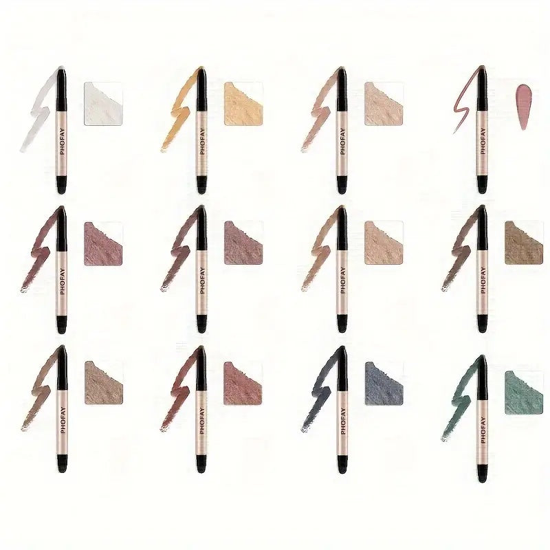 PHOFAY Eyeshadow Stick — Long-Lasting Shimmer & Matte Eye Pencil — Prime Trend Market