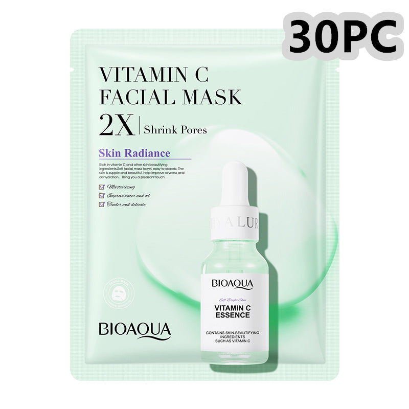 Luxury Korean Face Sheet Mask Bundle — Collagen, Centella, Hyaluronic Acid & Vitamin C Skin Glow Set — Prime Trend Market