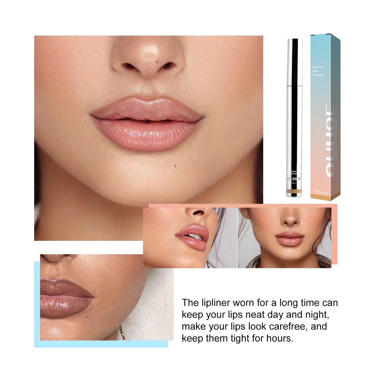 Peel-Off Lip Liner — Plumping, Nourishing & Long-Lasting | Hyaluronic Acid Formula — Prime Trend Market
