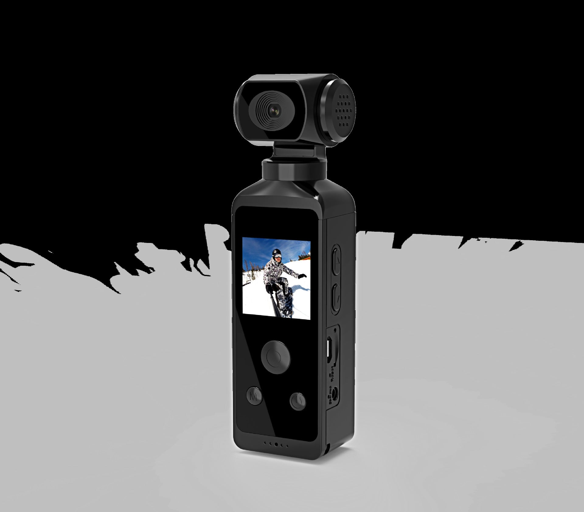270° Rotating 4K Pocket Vlogging Camera — Sports & Travel Creator — Prime Trend Market