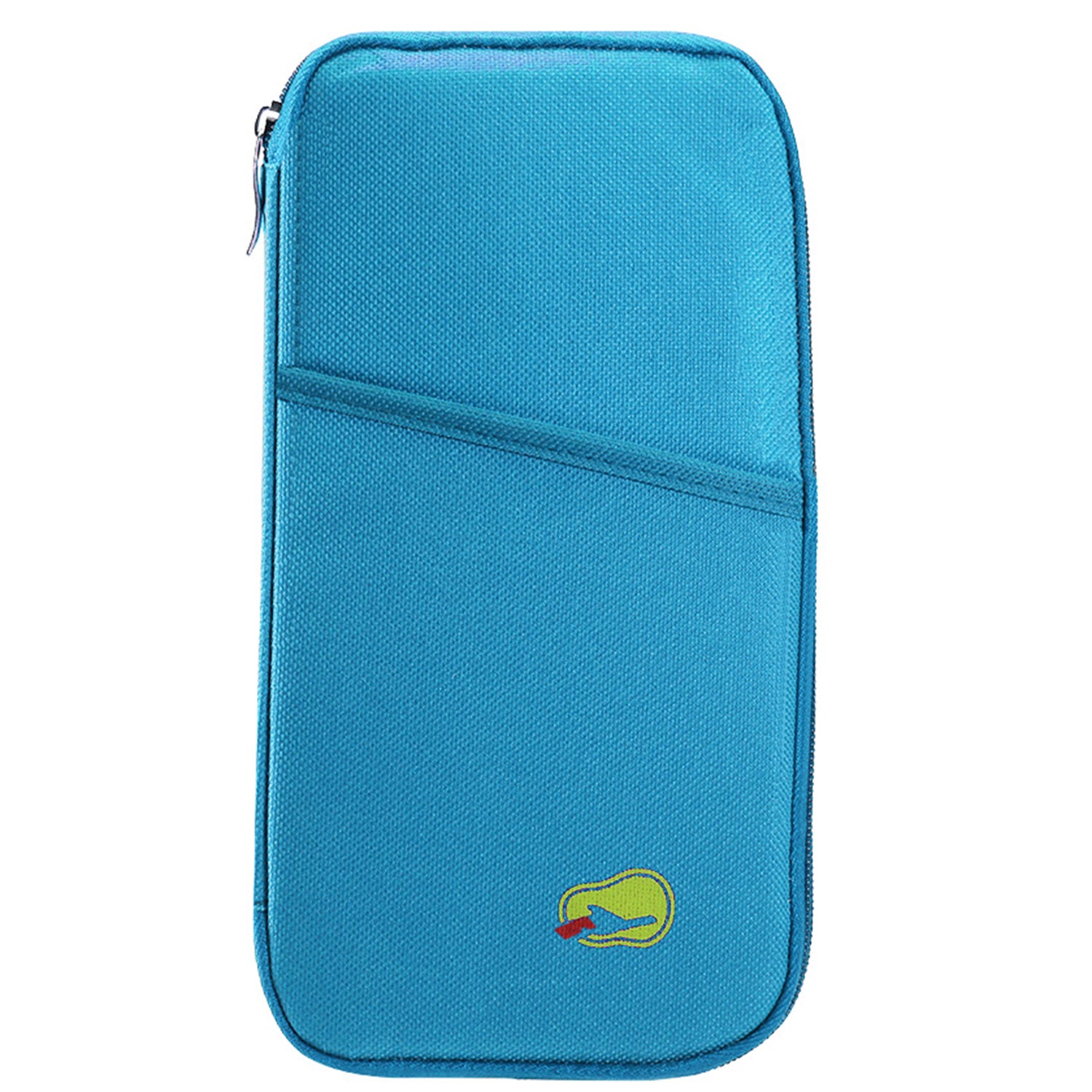 Travel Passport Wallet | 12-Cell Zipper Organizer | Water-Repellent | Card, ID & Phone Holder — Prime Trend Market