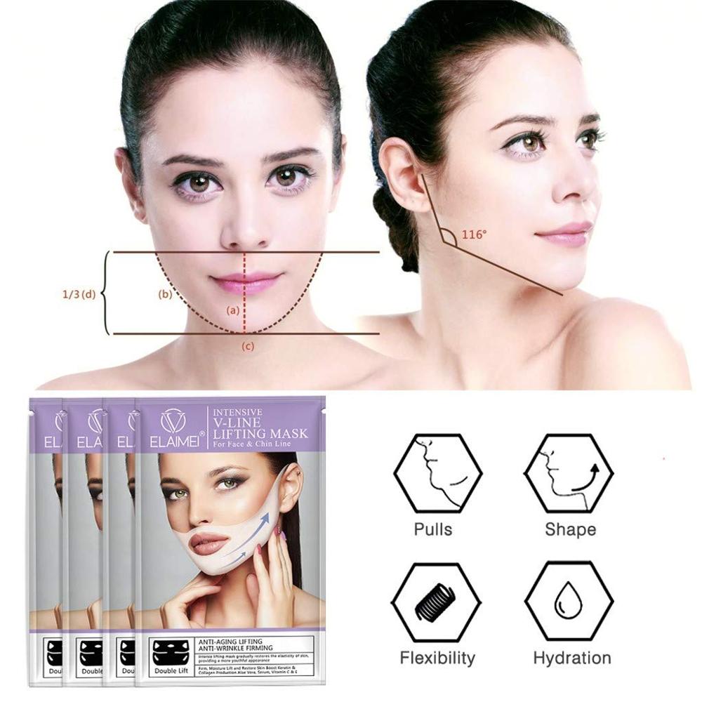 V-Line Face Lifting Mask | Jawline Slimming & Chin Firming Beauty Mask — Prime Trend Market