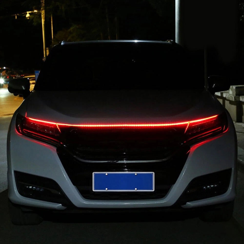 180cm Car Hood LED Daytime Running Light Strip – Waterproof Flexible DRL for Car, Truck & SUV — Prime Trend Market