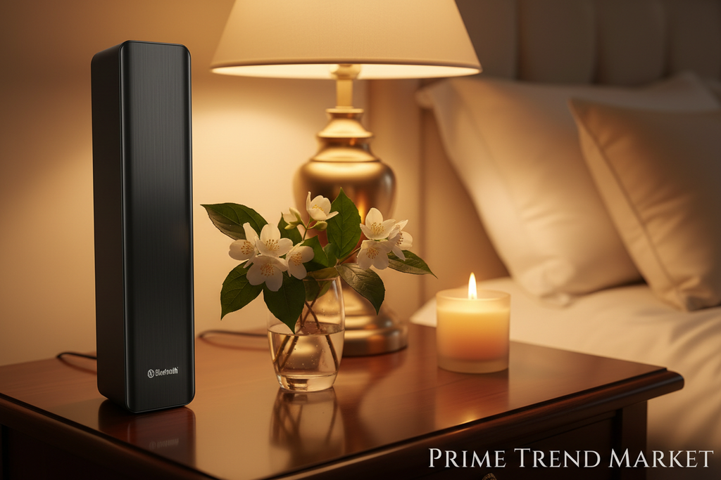 Echo Wall Bluetooth Speaker — Slim Bar Design, 20W Surround Sound, 8Hr Battery, 2 Sizes — Eliza & Tuan