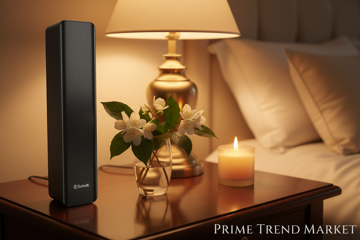 Echo Wall Bluetooth Speaker — Slim Bar Design, 20W Surround Sound, 8Hr Battery, 2 Sizes — Eliza & Tuan