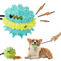 PawTreat 3-in-1 Rope Squeaky Leaking Food Ball Toy – Interactive Treat Dispenser for Cats & Dogs — Prime Trend Market