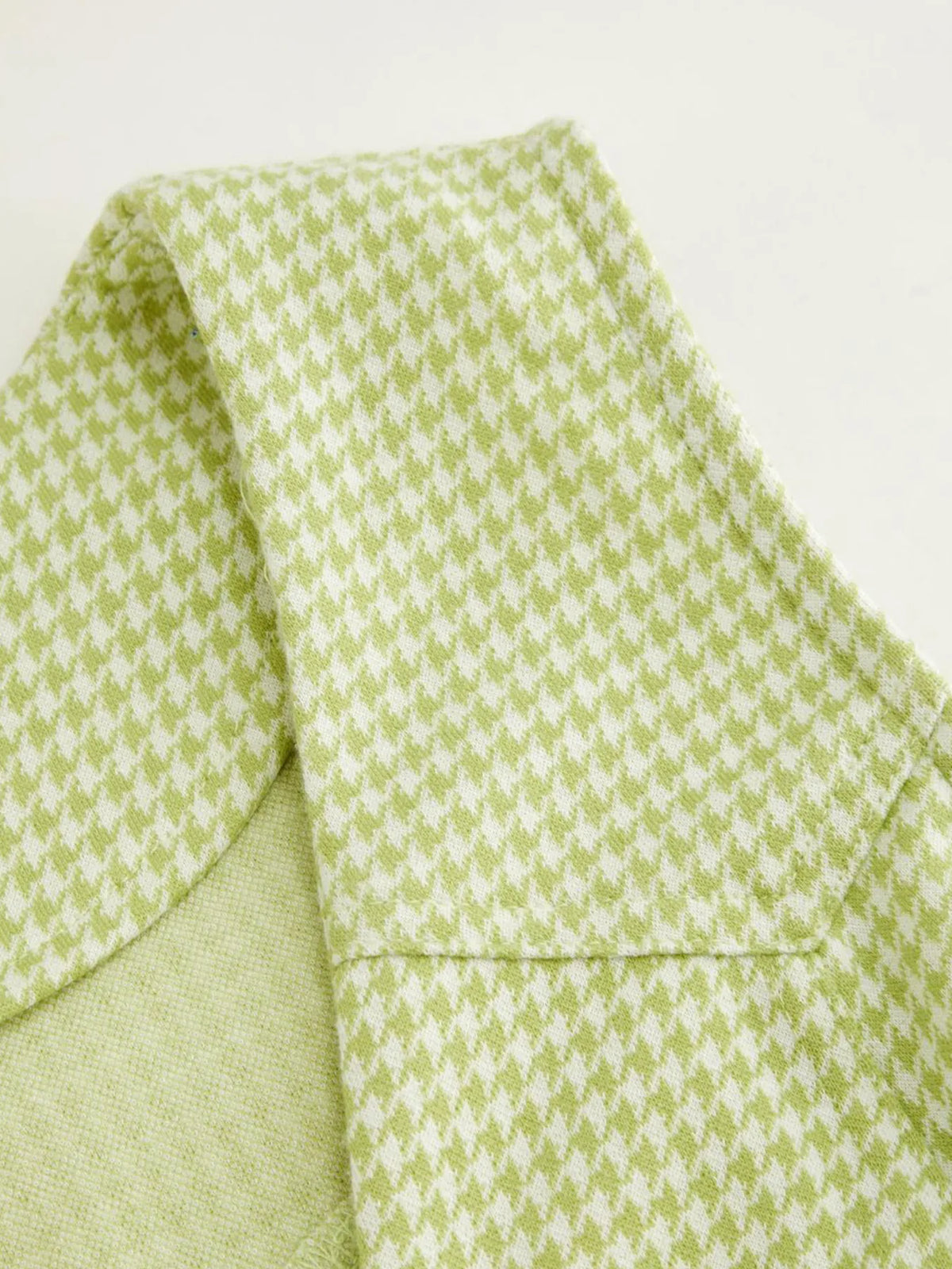 Gingham Button-Front A-Line Mini Dress