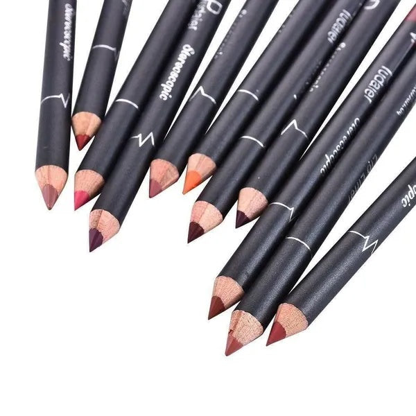 12-Piece Matte Waterproof Lip Liner Set – Long-Lasting Lip Pencils | 12 Shades for All Skin Tones — Prime Trend Market