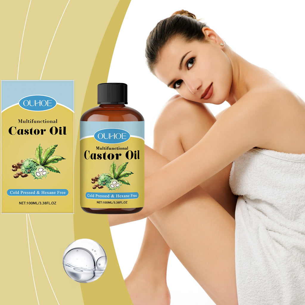 Organic Castor Oil — Hair, Eyebrows, Eyelashes & Skin Moisturizer | 100ml — Prime Trend Market