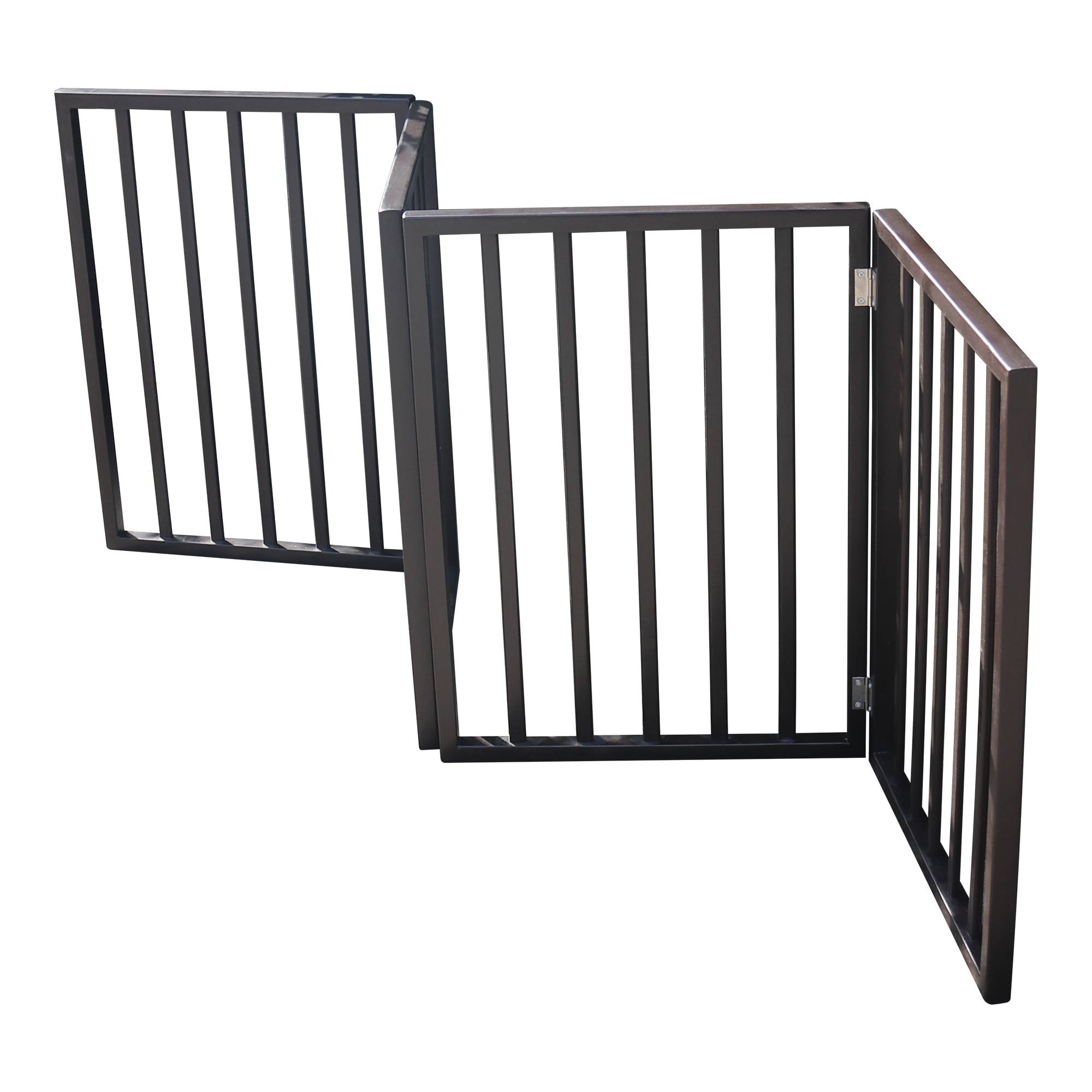 Foldable Pet Gate — Dog & Cat Safety Gate for Doorways, Stairs & Rooms — Prime Trend Market