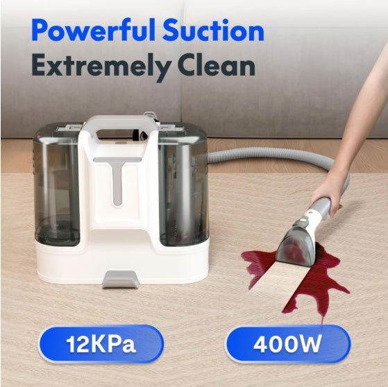 CleanElite™ 12000Pa Fabric & Upholstery Deep Cleaner — 400W, 61oz Dual Tank, Smart Self-Sensing — Prime Trend Market