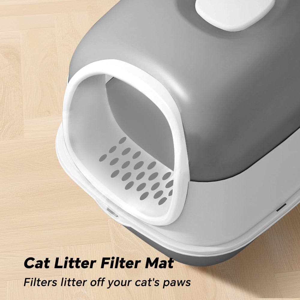 Premium Antibacterial Enclosed Cat Litter Box — Odor-Lock, Anti-Splash, Easy Clean — Prime Trend Market