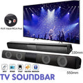 Home Theater Bluetooth Speaker System — 330mm & 550mm, Remote Control, Deep Bass, Black — Eliza & Tuan
