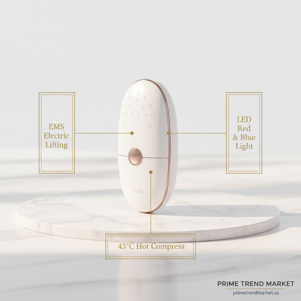 EMS LED Red Light Face Shaping & Therapeutic Beauty Instrument — Prime Trend Market