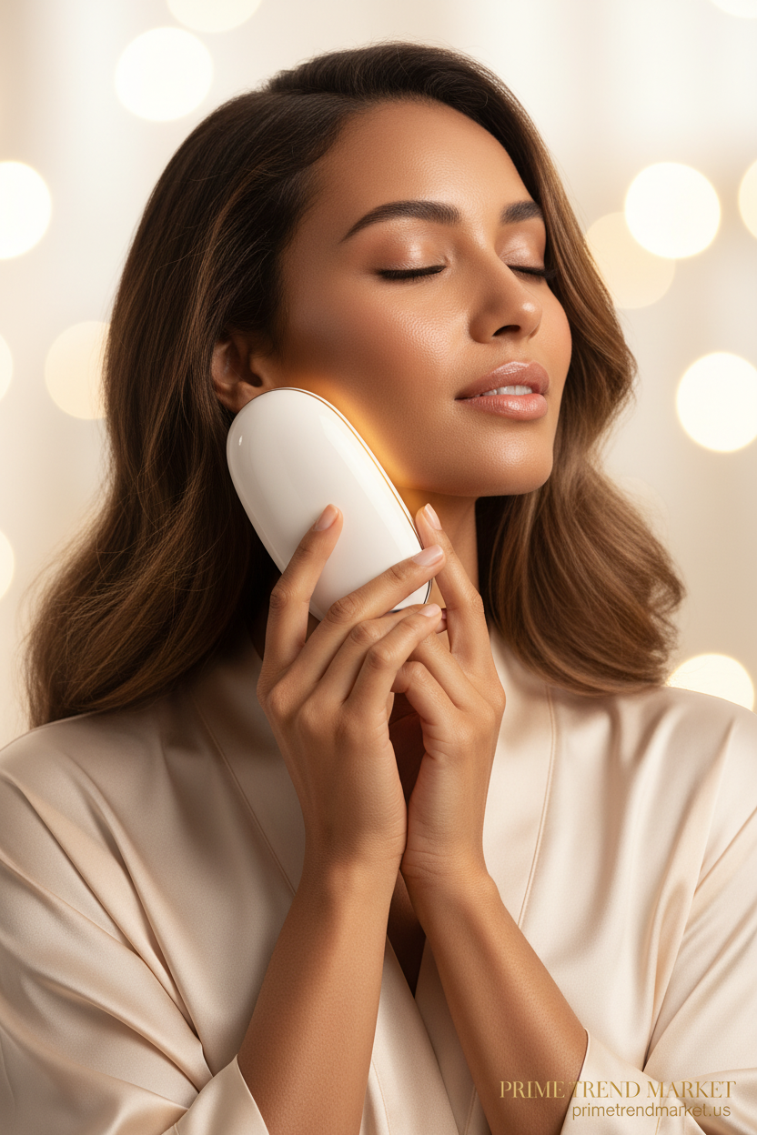 EMS LED Red Light Face Shaping & Therapeutic Beauty Instrument — Prime Trend Market