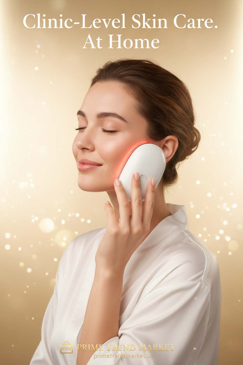 EMS LED Red Light Face Shaping & Therapeutic Beauty Instrument — Prime Trend Market