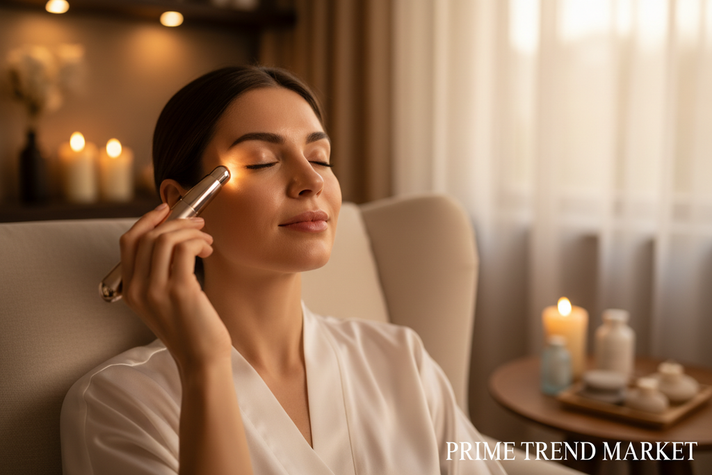 Complete Eye Rescue Kit | EMS Eye Pen + Red Light Eye Massager + Smart Eye Massager — Prime Trend Market