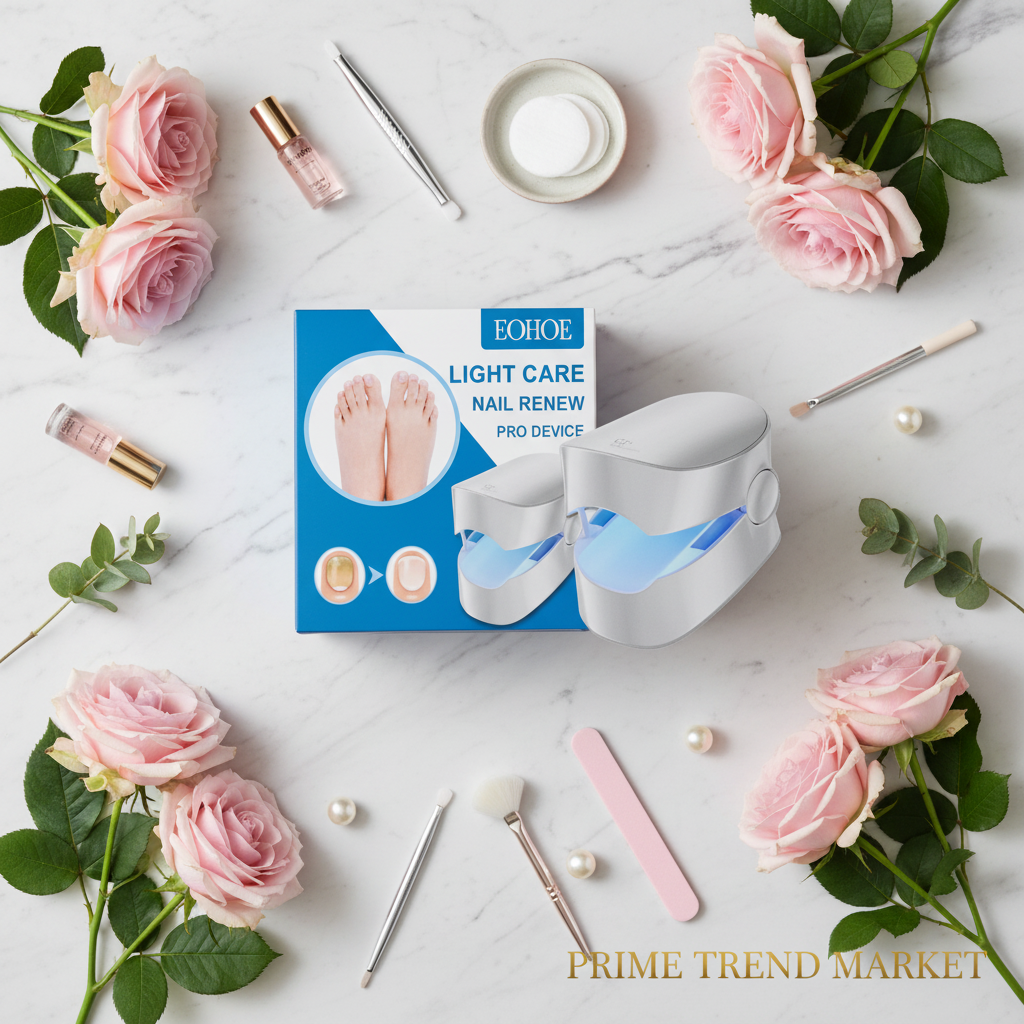 Nail Repair & Polishing Device – Gentle Laser Nail Care Tool | Repairs Damaged & Brittle Nails — Prime Trend Market