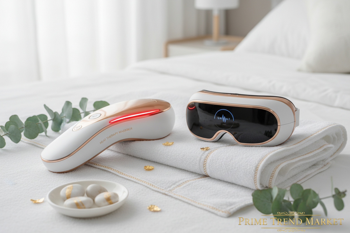 Eye Care Duo Bundle | VEVOR Heat Massager + Smart Eye Massager