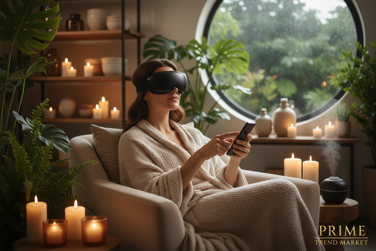 VEVOR Eye Massager with Heat — 5 Modes, Bluetooth Music & Remote Control — Prime Trend Market